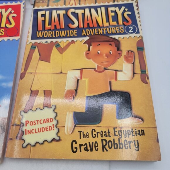 Flat Stanley by Jeff Brown Lot of 9 Chapter Books for Advancing Readers - CB019 - Picture 10 of 10